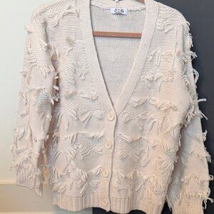 525 Fringe Cardigan Size Medium